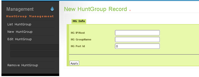 HuntGroups